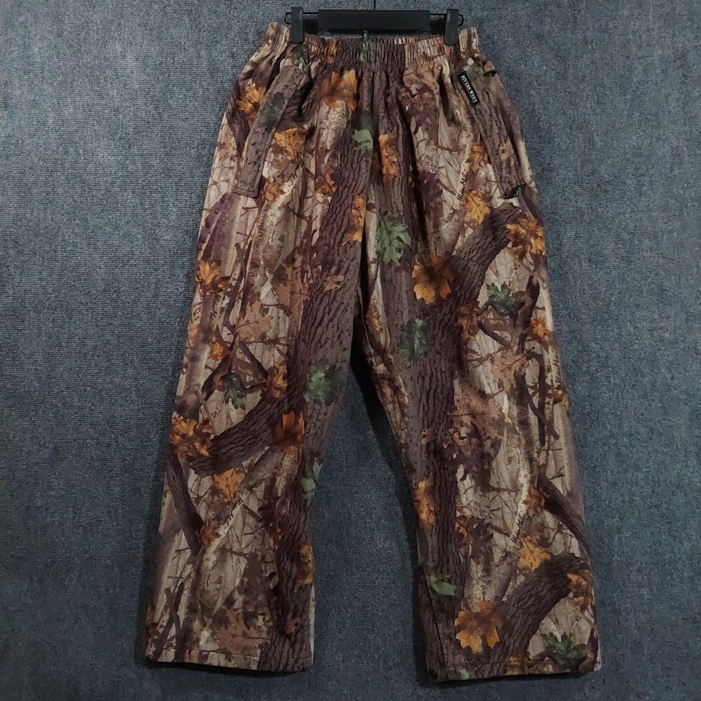 Rivers West Pants Mens 36x30 Brown Camo Snow Waterproof Fleece Lined Hunting